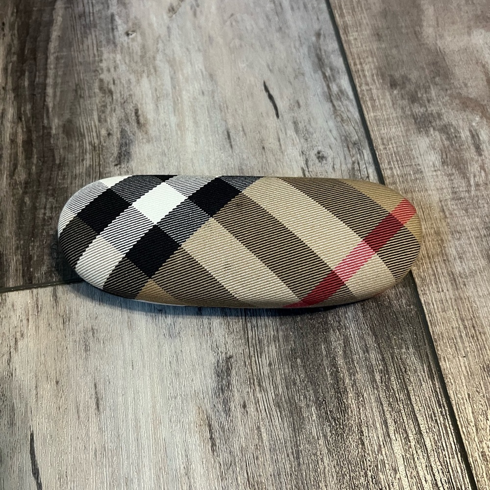 Burberry glasses case